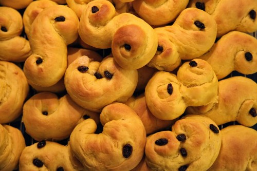 Lussebullar vegan advent