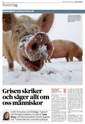 Rec DN Grisen skriker och säger allt om oss människor