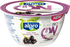 Alpro Go On kvarg svarta vinbär