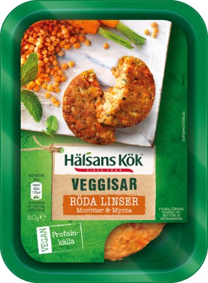 Veggisar Röda Linser (kyld)