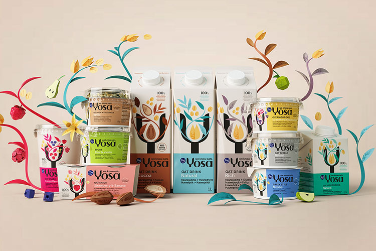 Tetraförpackningar bredvid varandra på ett bord